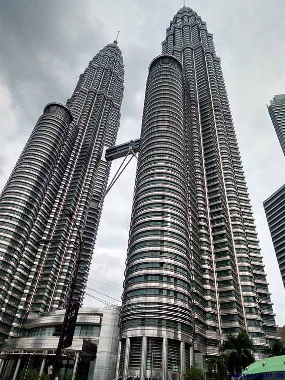 Die Petronas Towers in Kuala Lumpur
